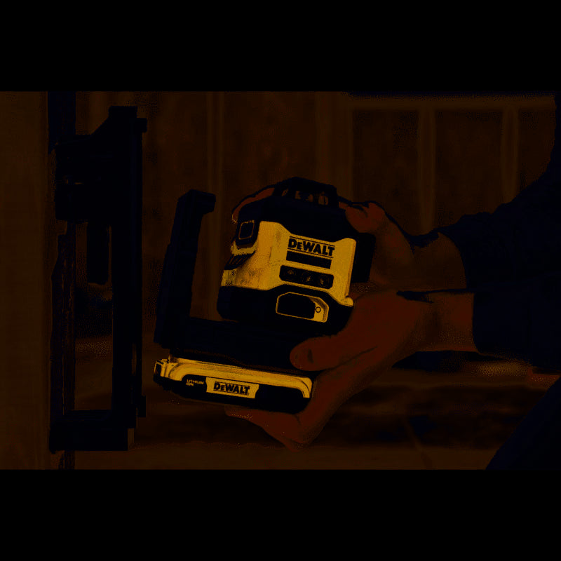 Nivel láser Verde 3 lineas 360º XR 18V Dewalt DCLE34031N - 4