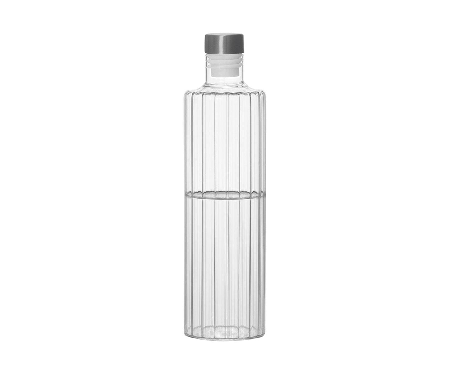 Andrea House 1L Glass Bottle with Stainless Steel Stopper