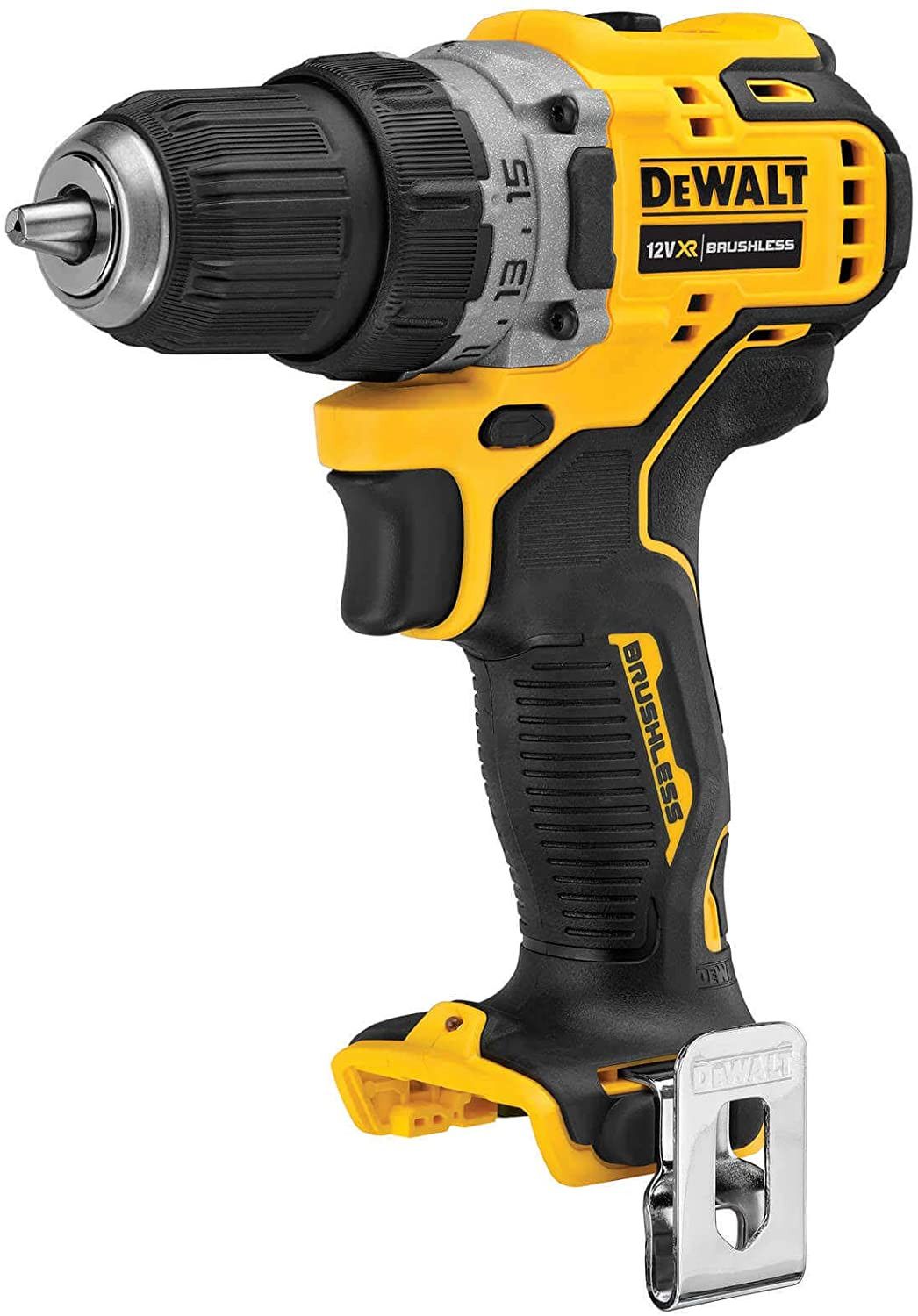 Dewalt Set: Drill Driver + Impact Screwdriver + DW088K Laser + Deep Case + 2 1.3 AH Batteries 