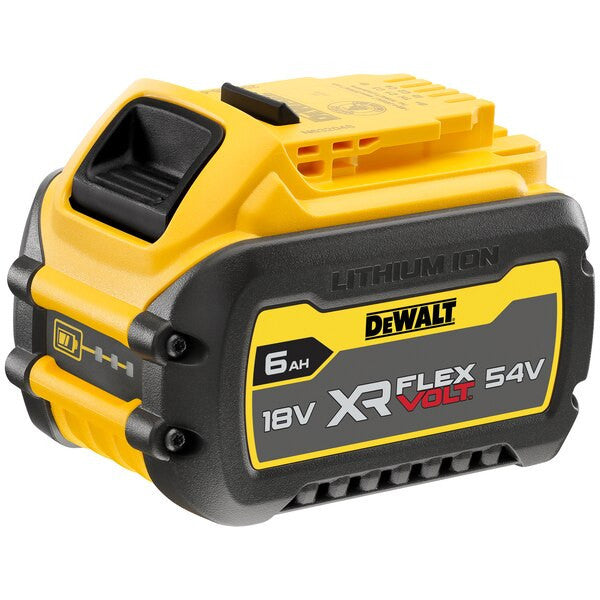 Kit 2 XR Flexvolt 54V/18V 6.0Ah Rail Batteries and Double XR Flexvolt DCB132T2 Dewalt Charger