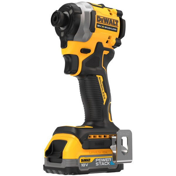 Atornillador impacto compacto sin escobillas XR 18V POWERSTACK Dewalt DCF850E2T