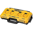 Cargador rápido de 4 puertos DeWalt DCB1104 18V Li-ion XR  - 1