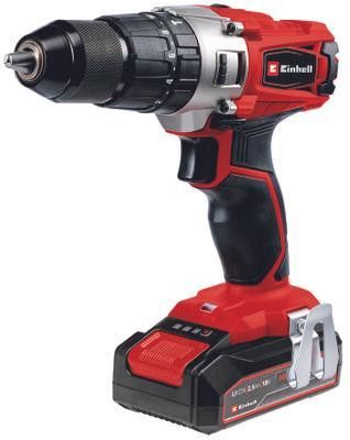 Taladro Percutor a batería Einhell TE-CD 18/2 Li-i +22 (1x2,5 Ah) EINHELL - 1