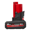 Batería M12 HIGH OUTPUT 5.0Ah Milwaukee M12 HB5 MILWAUKEE - 2