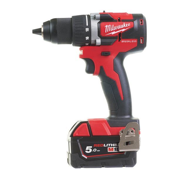 Powerpack 5 herramientas + 2bat 5.0Ah + Cargador + Bolsa Milwaukee M18 PP5B-502B