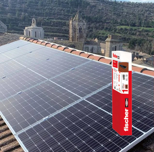 Kit Solar-Fix para Estructura Coplanar 1 módulo Fischer FISCHER - 12