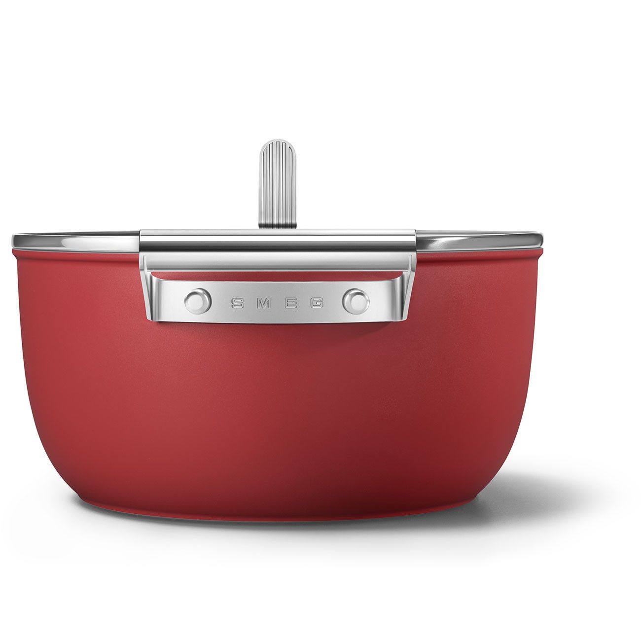 Smeg Matte Red Pot Set