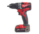 Taladro Percutor M18 con 2 baterías 2Ah + Cargador + Maletin Milwaukee M18 CBLPD-202C MILWAUKEE - 4