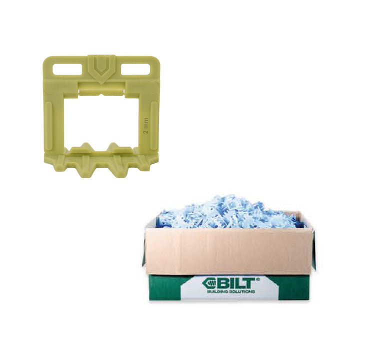 Caja bridas 2.0mm 1000uds Nox Clip BILT BSA115