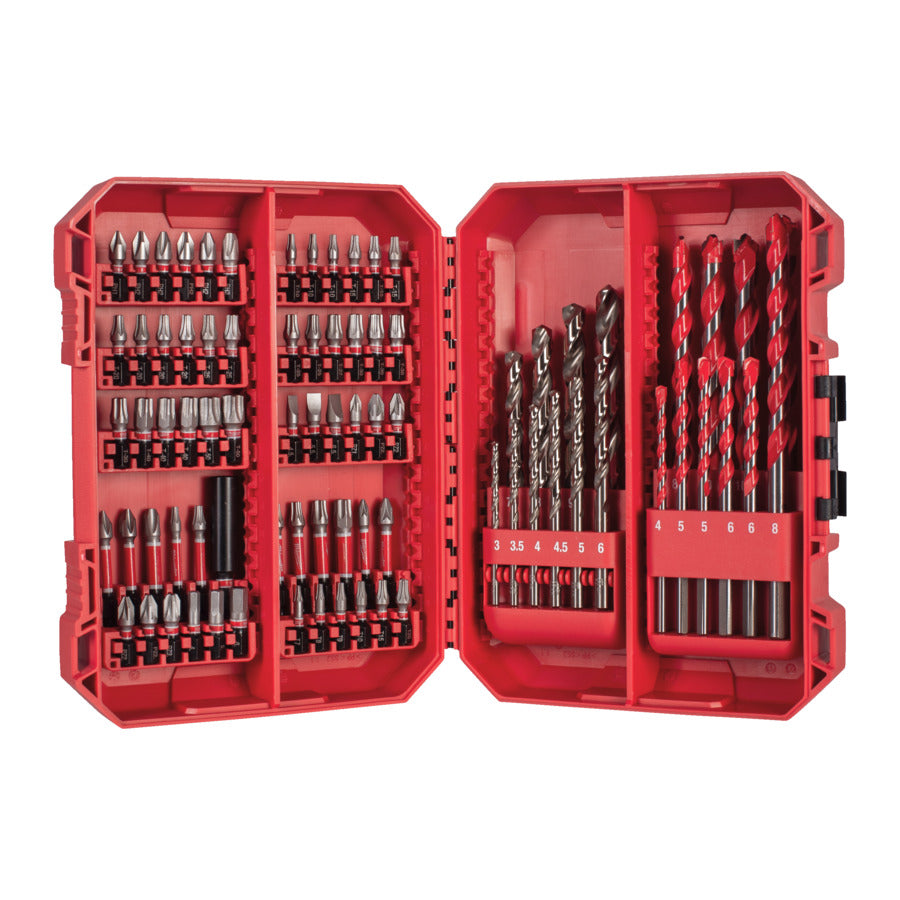 Milwaukee SHOCKWAVE Impact Duty 80-Piece Case
