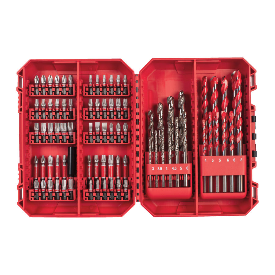 Milwaukee SHOCKWAVE Impact Duty 80-Piece Case
