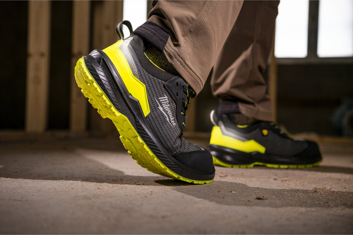 FLEXTED high-visibility safety shoes FXT S1PS Yellow