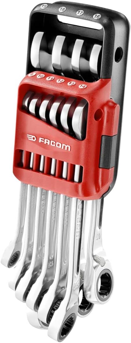 Facom 467B.JP10PB Combination Wrench Set of 10