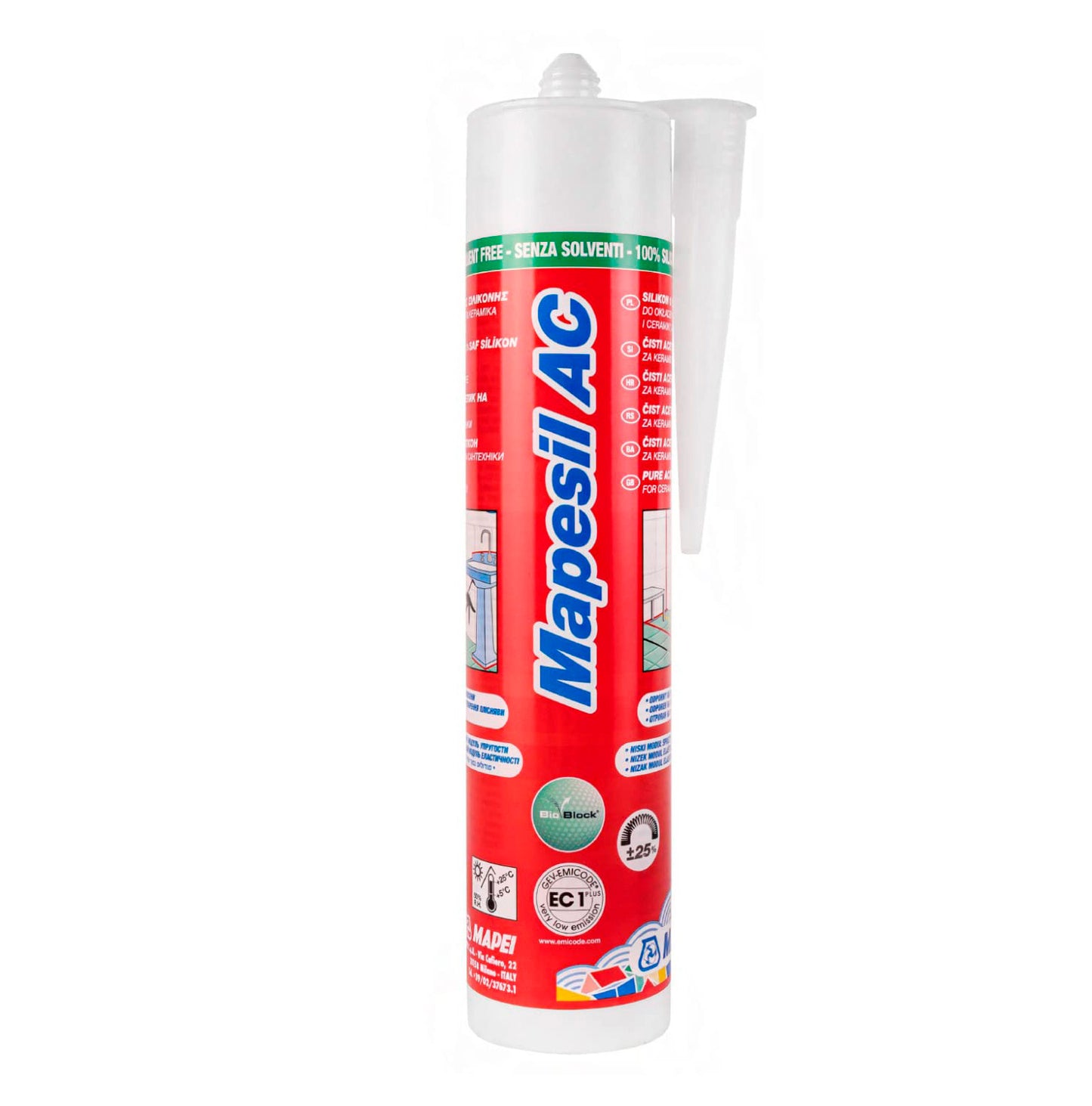 Mapesil AC Mapei Colored Silicone