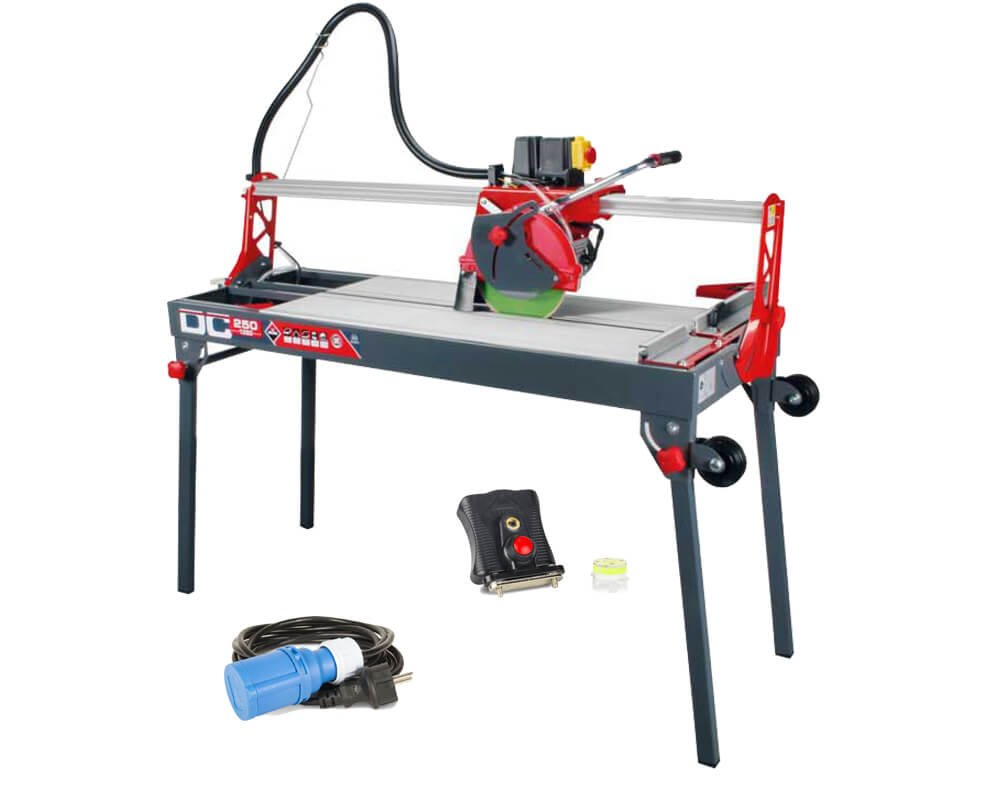 Rubi DC-250 1200 PYTHON Electric Cutting Table Kit with cable and accessories