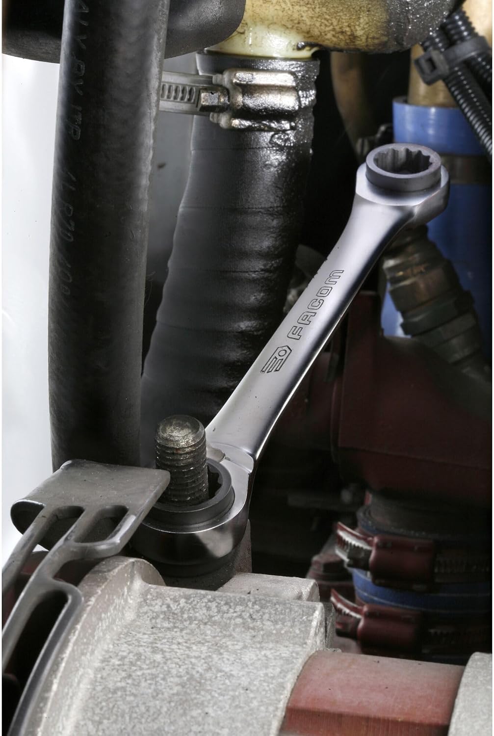 Facom 64C.J2PB ratchet wrench set of 2