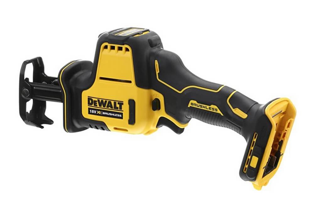 Mini Brushless Saber Saw 18V with 2 2.0Ah batteries and Dewalt DCS369D2 case