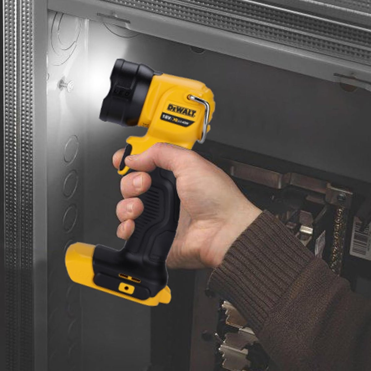 Led flashlight rotating head XR 18V ​​Dewalt DCL040
