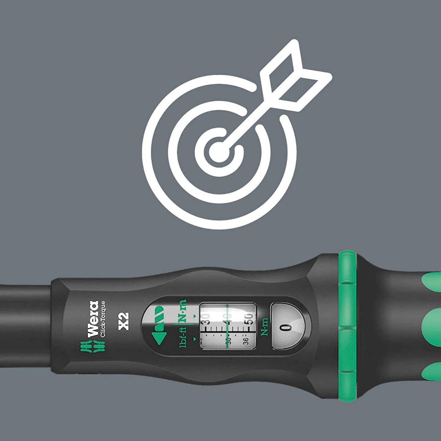 Llave dinamométrica para herramientas de inserción 10-50 Nm Wera Click-Torque X 2 ref.075652