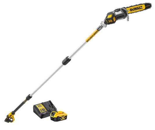 Podadora de Altura a batería 18V 450cm con batería 5Ah Dewalt DCMPS567P1