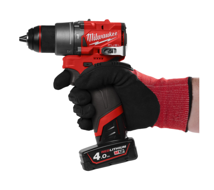 Milwaukee M12 FPP2A2-402X Power Pack: Impact Drill + Impact Driver + 2 × 4.0 Ah Batteries + Charger + Case