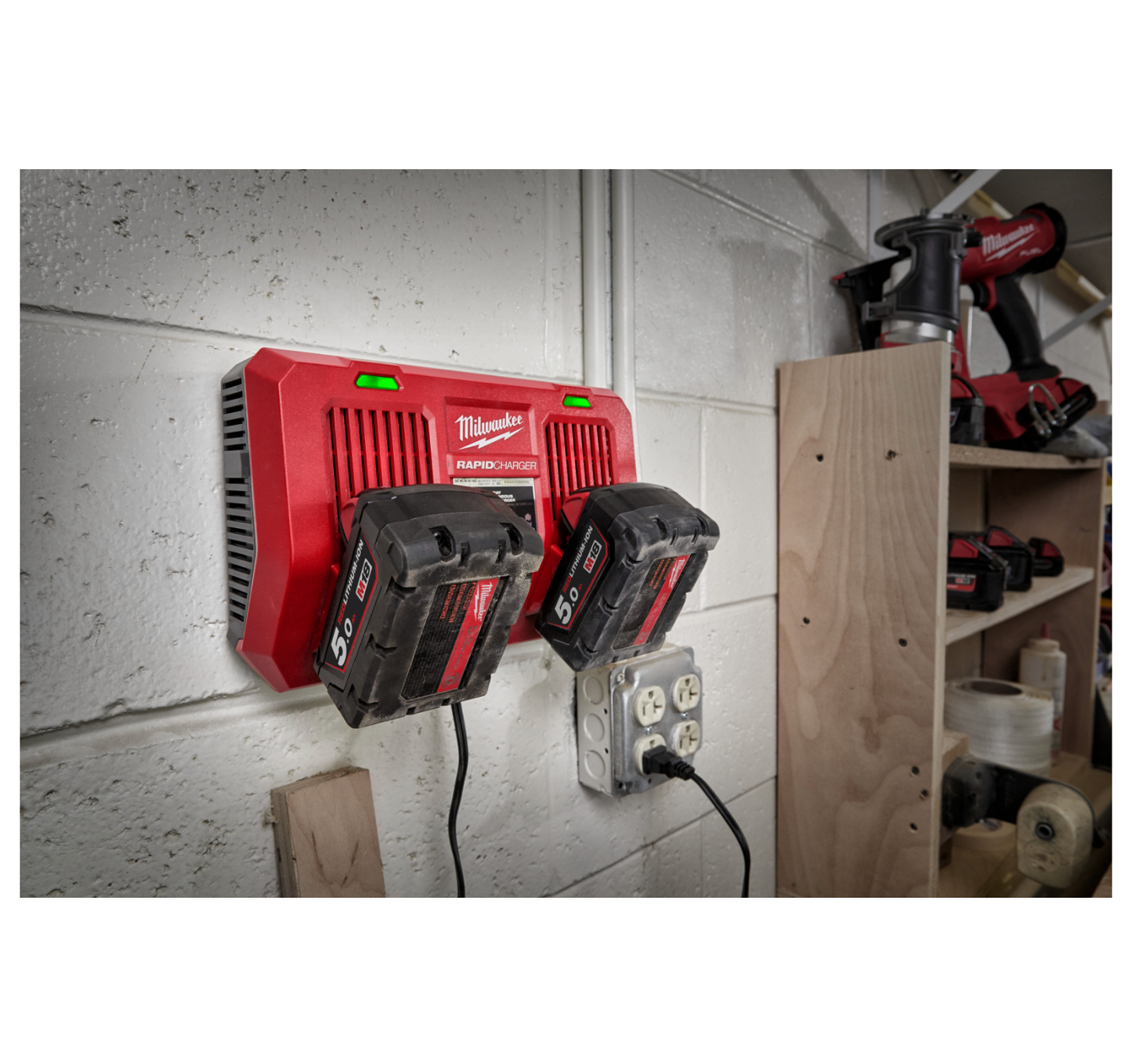 Milwaukee M18 DFC Double Charger M18