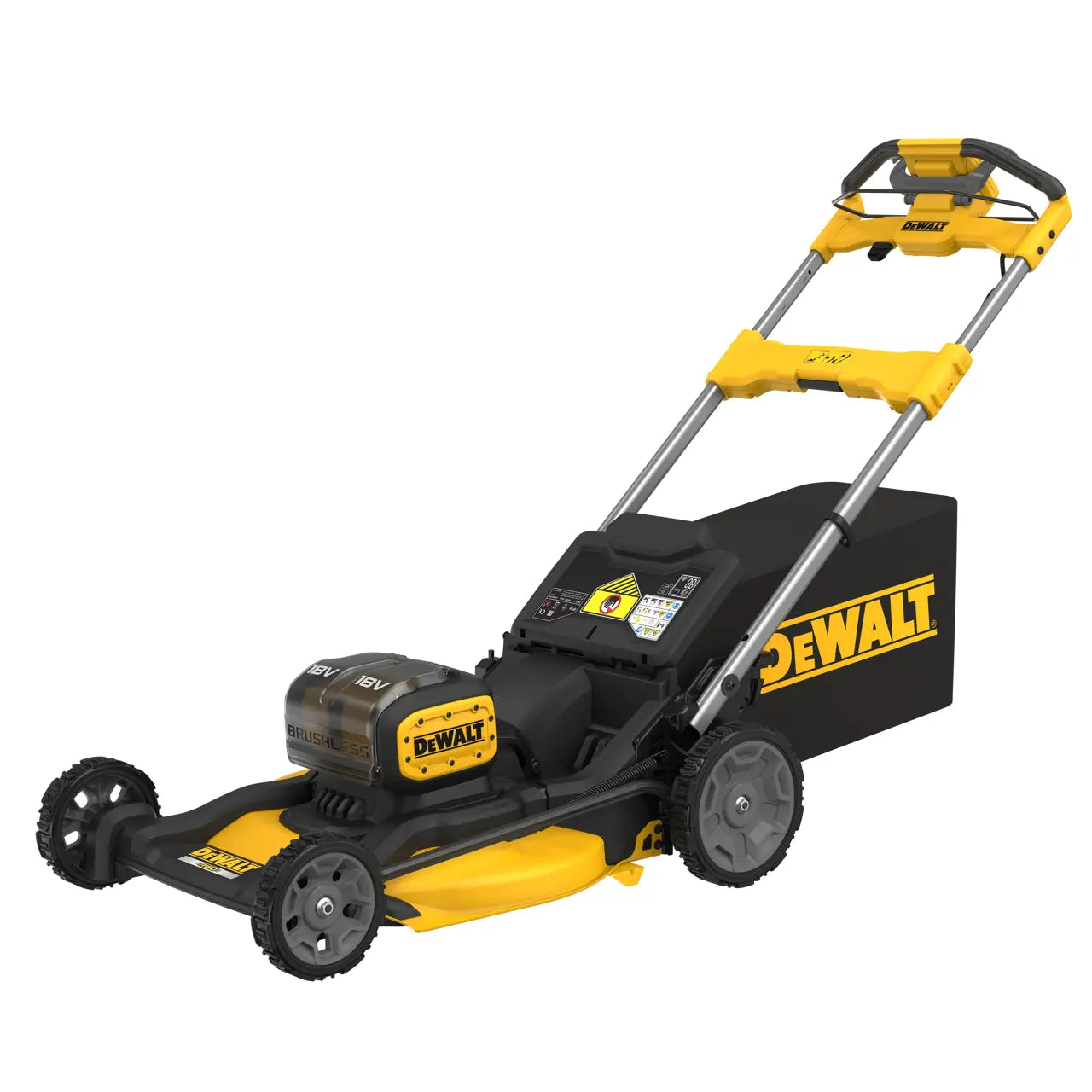 18V XR Brushless Self-Propelled Lawnmower 53cm Dewalt DCMWSP156N