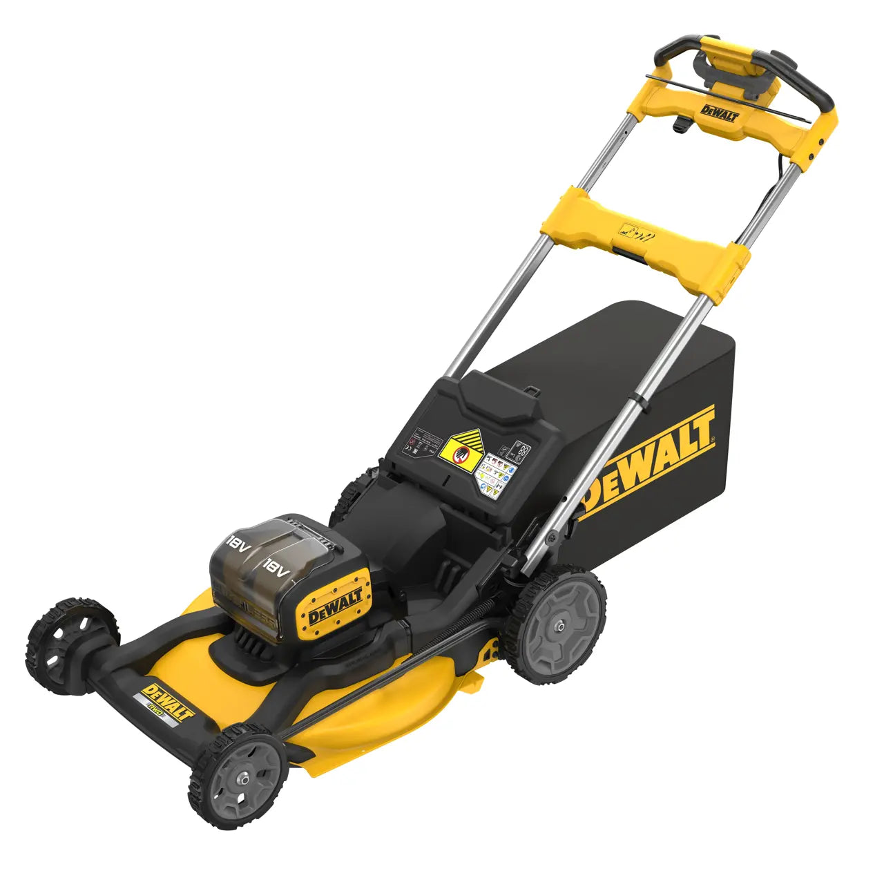 18V XR Brushless Self-Propelled Lawnmower 53cm Dewalt DCMWSP156N