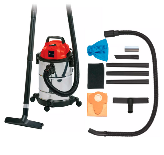 Wet and dry vacuum cleaner 20L 1250W Einhell TC-VC 1820 S