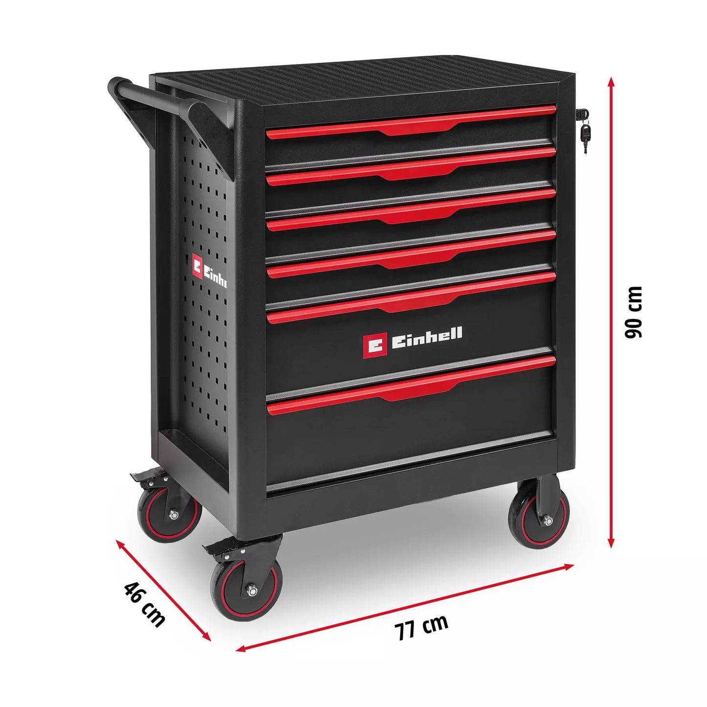 Einhell 49375402 6-drawer tool trolley
