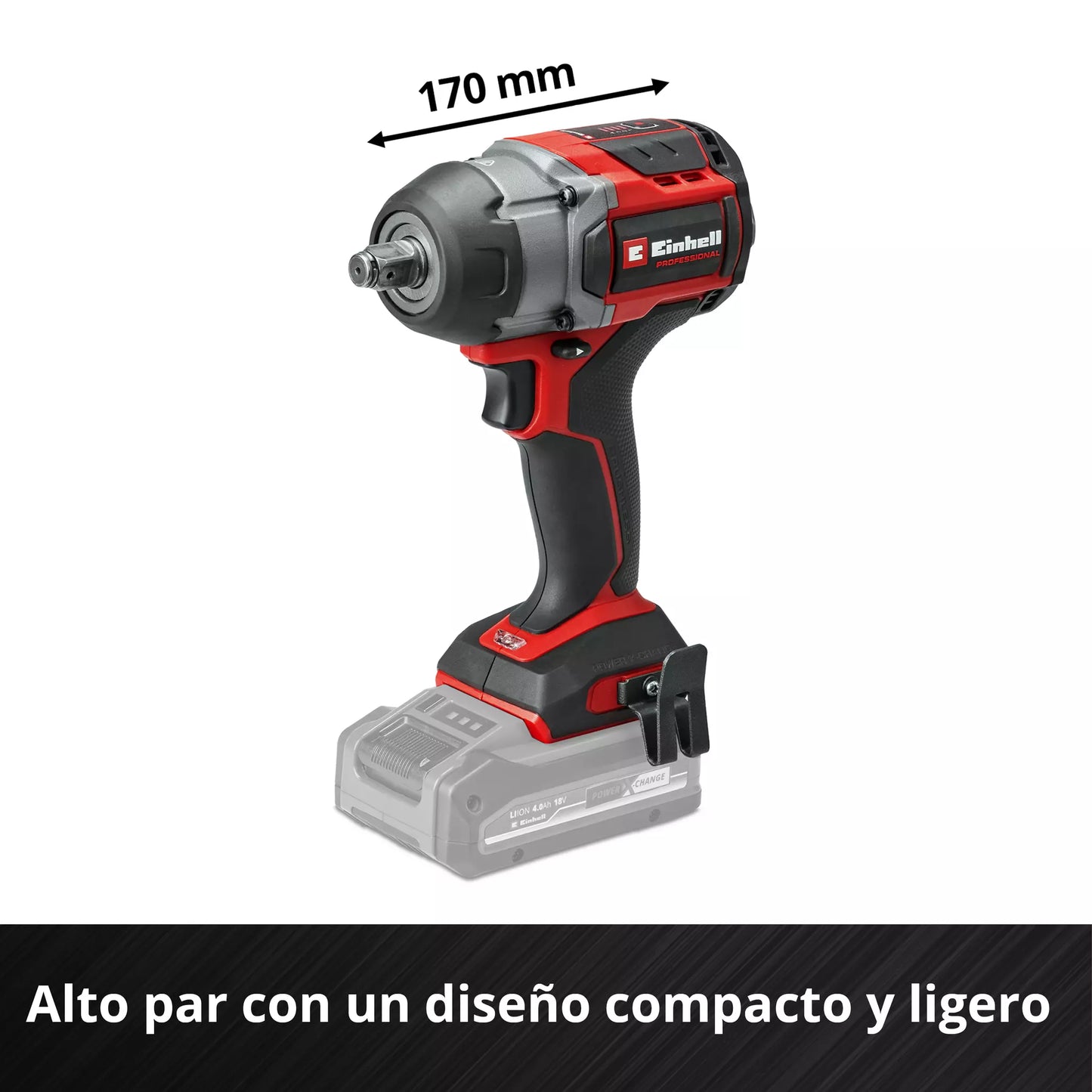 1/2 Impact Wrench 18V 750Nm TP-CW 18/750-C Li BL - Einhell Solo
