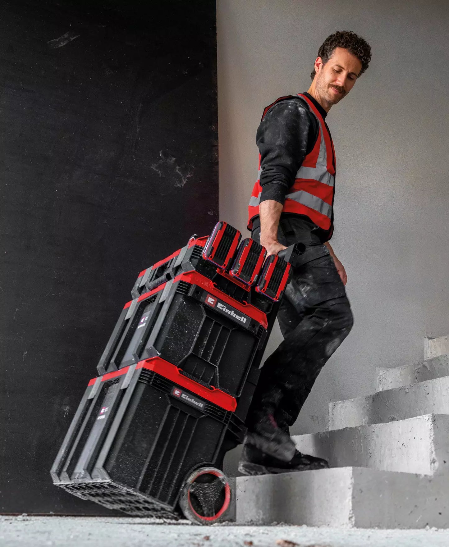 Battery holder for Einhell E-Case system