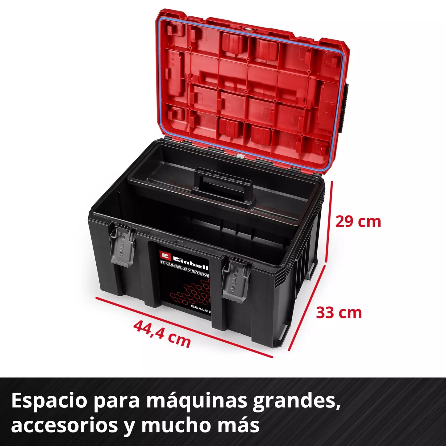 Sistema de maletines con ruedas Einhell E-Case Rolling Workshop SEALED