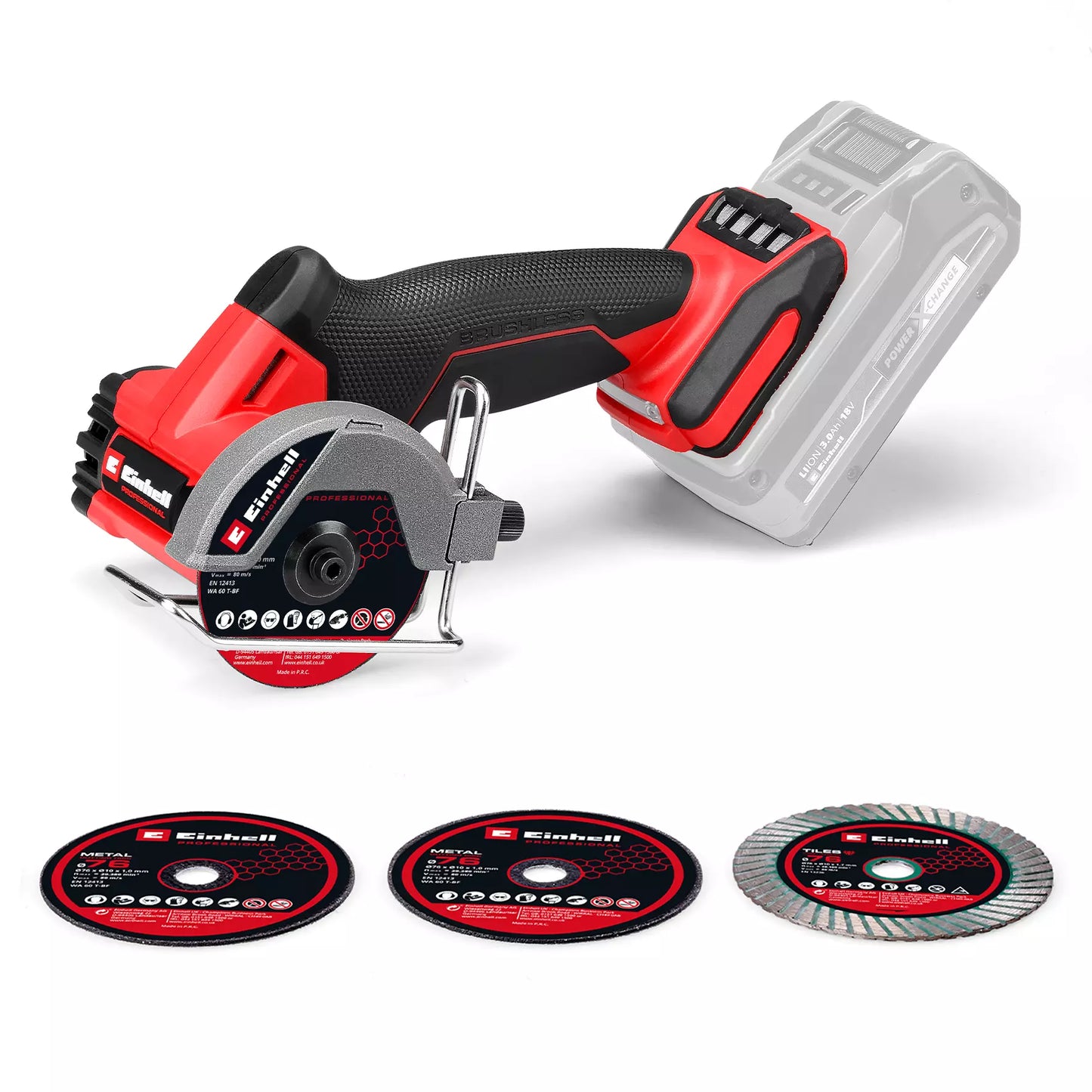 Einhell TP-CO 18/76-C Li BL 18V 76cm Brush Cutter – Tool Only