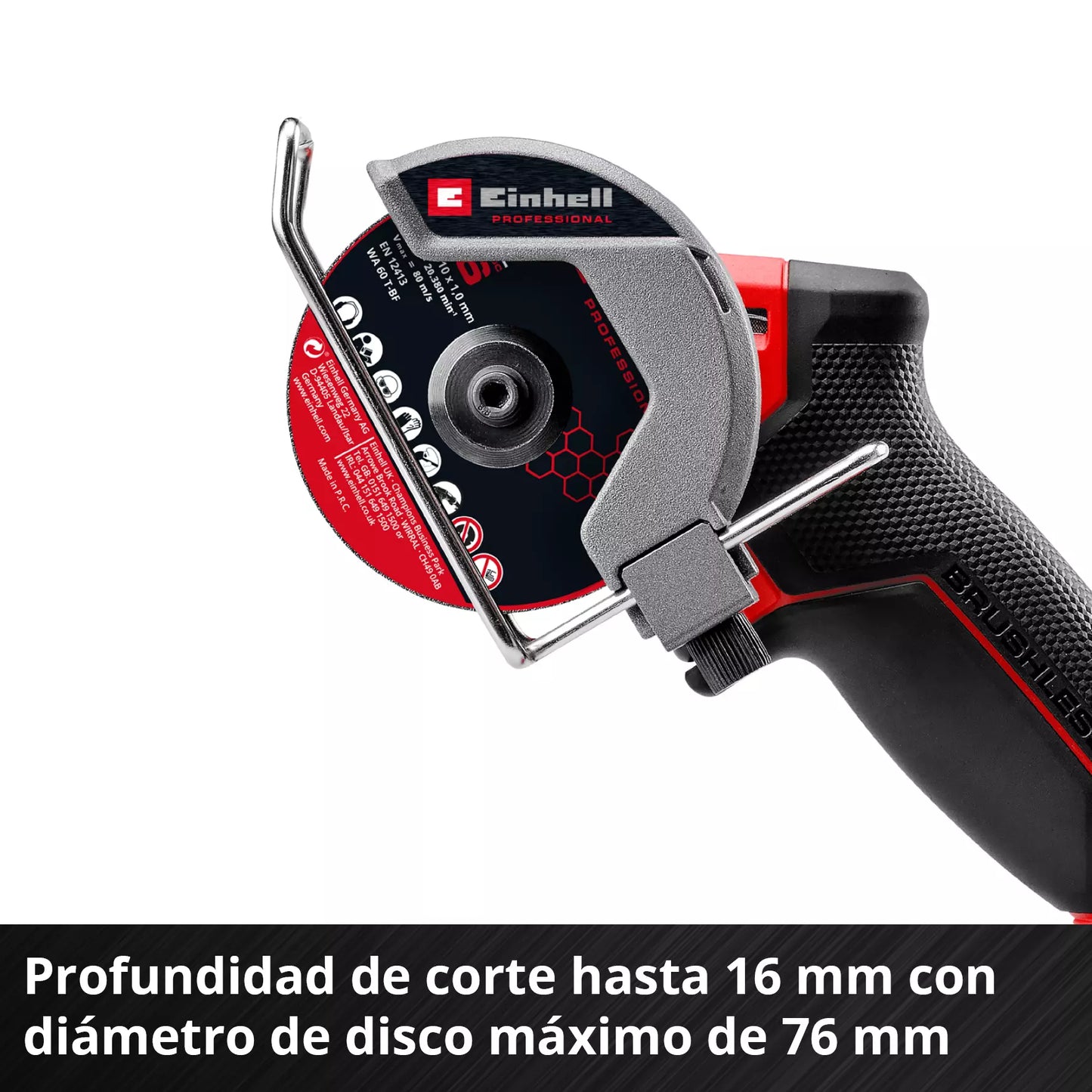 Einhell TP-CO 18/76-C Li BL 18V 76cm Brush Cutter – Tool Only