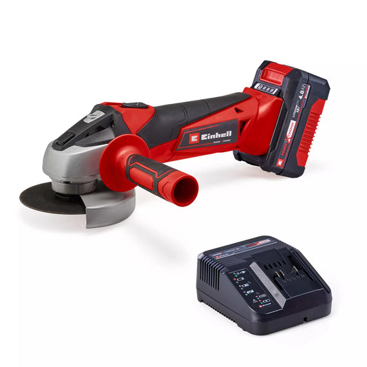 Amoladora angular 115mm 18V con batería y cargador Einhell TC-AG 18/115 Li