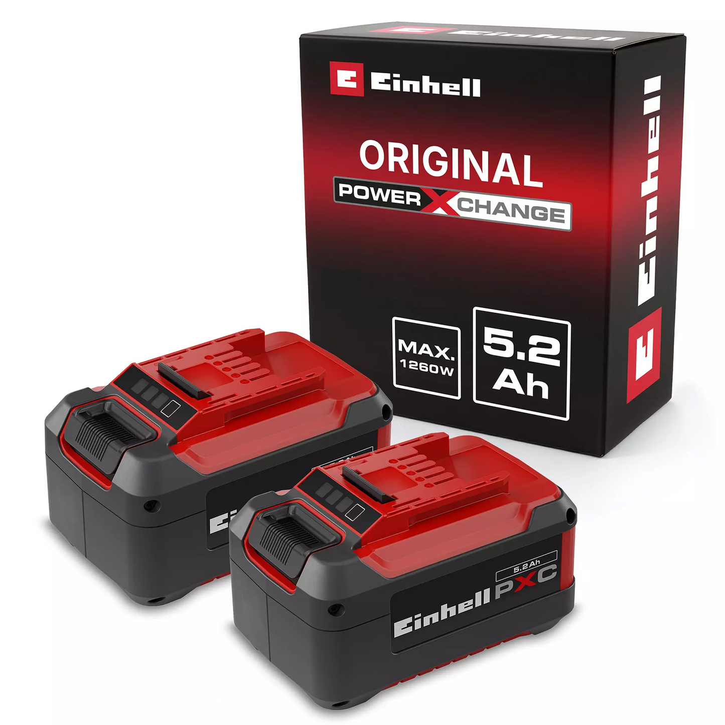 Set de 2 baterías 5,2Ah 18V PXC Einhell