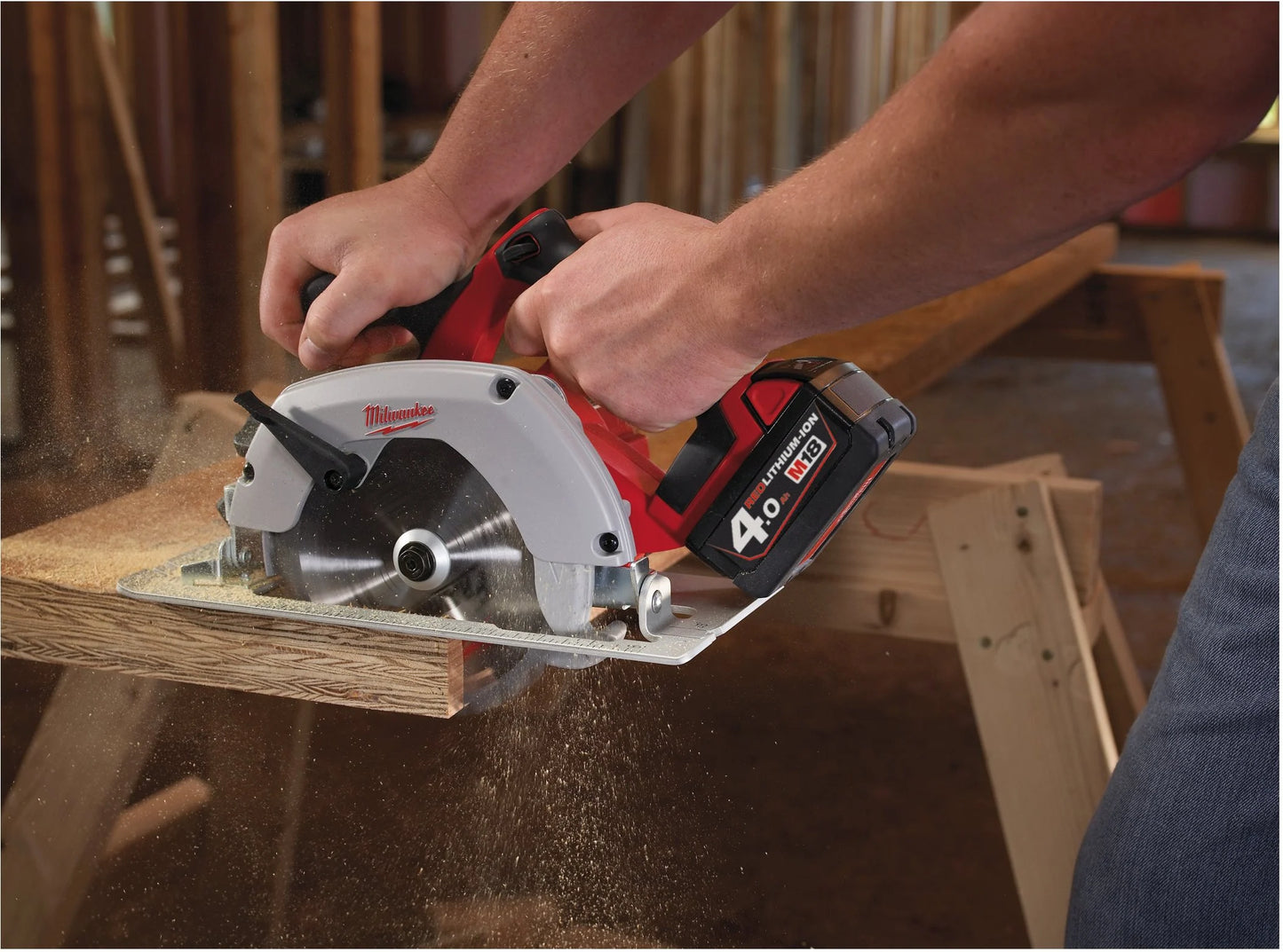 Circular saw for wood and plastic M18 55mm Milwaukee HD18 CS-0