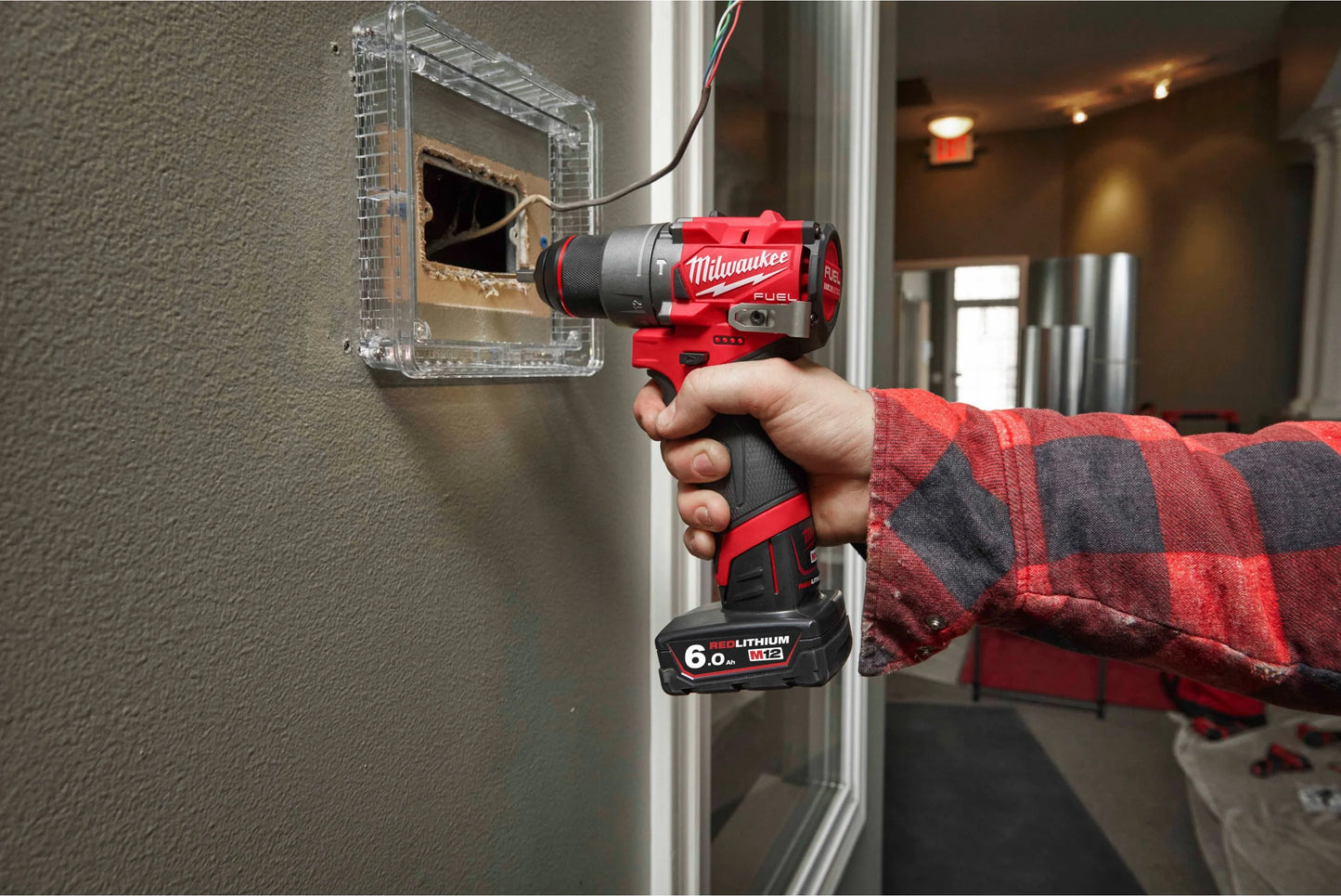 Milwaukee M12 FPP2A2-402X Power Pack: Impact Drill + Impact Driver + 2 × 4.0 Ah Batteries + Charger + Case