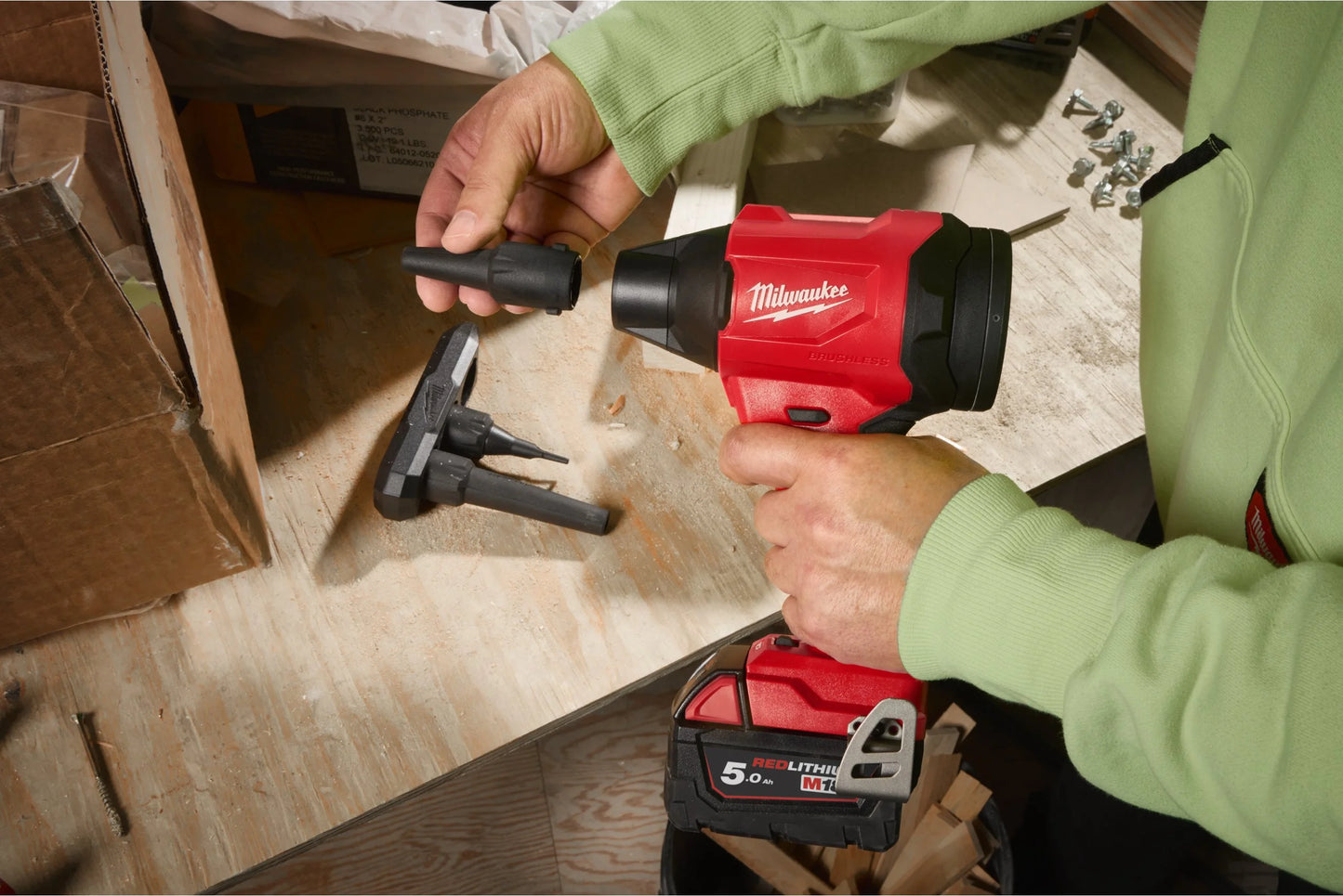 Soplador de alta velocidad M18 Milwaukee M18 BLHSB-0