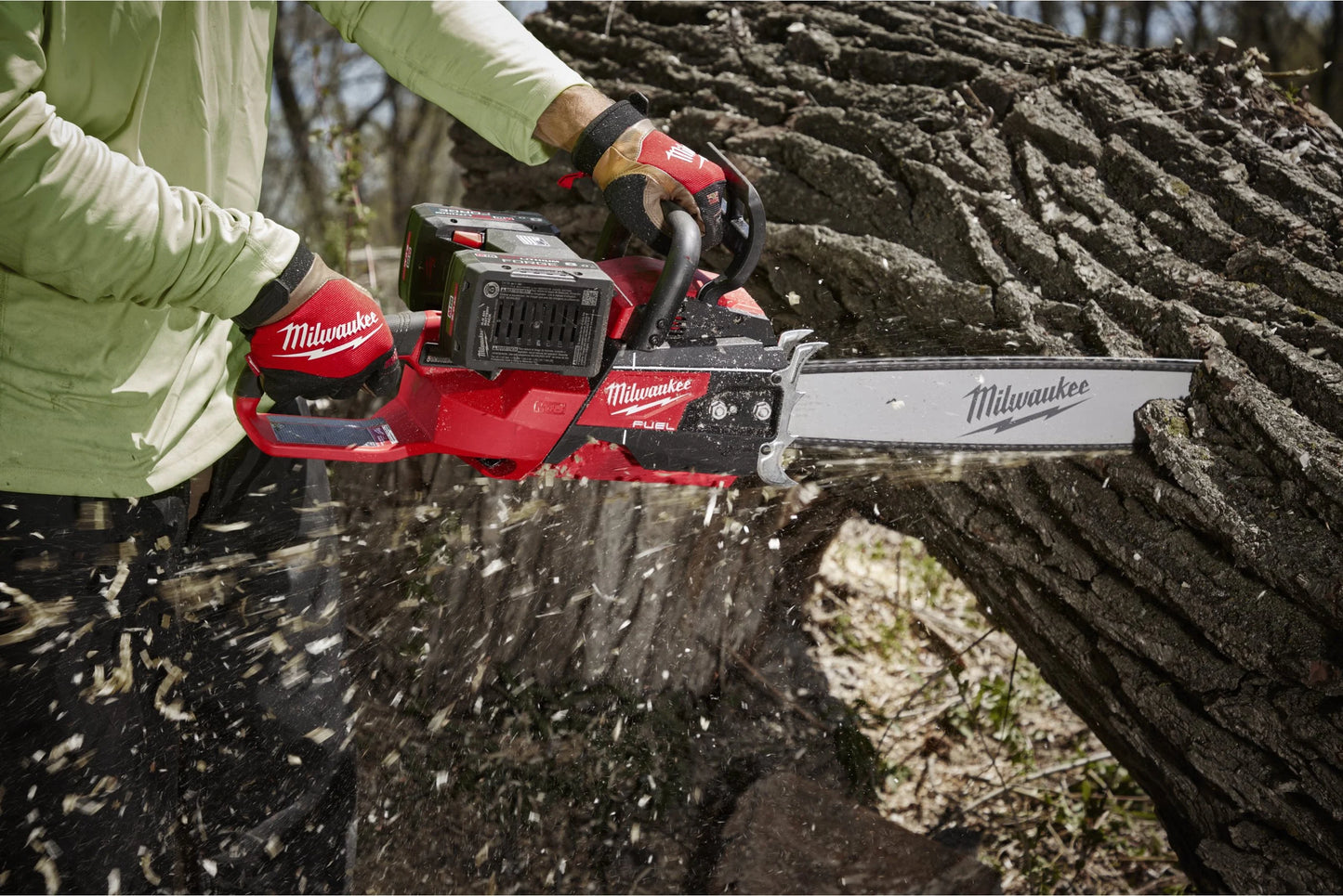 Milwaukee M18F2CHS50-802 50cm Dual Battery Chainsaw