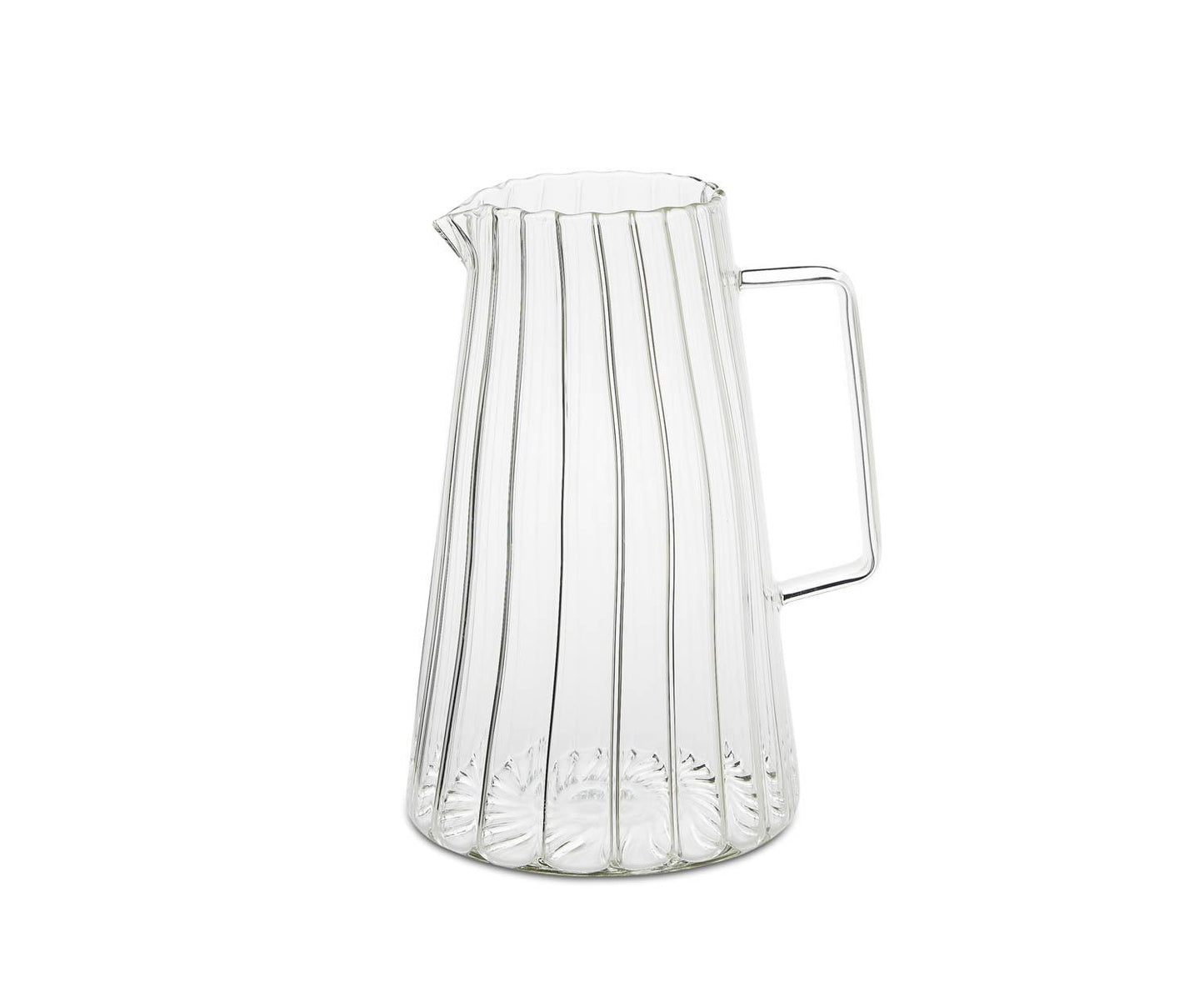 Andrea House 1L Glass Water Pitcher