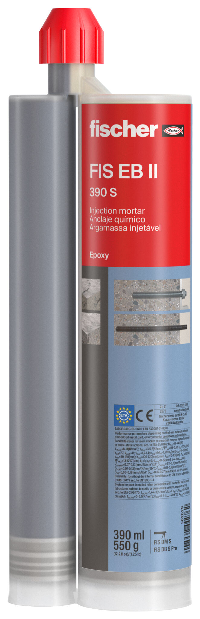 Fischer FIS EB II 390 S chemical wad 390 ml