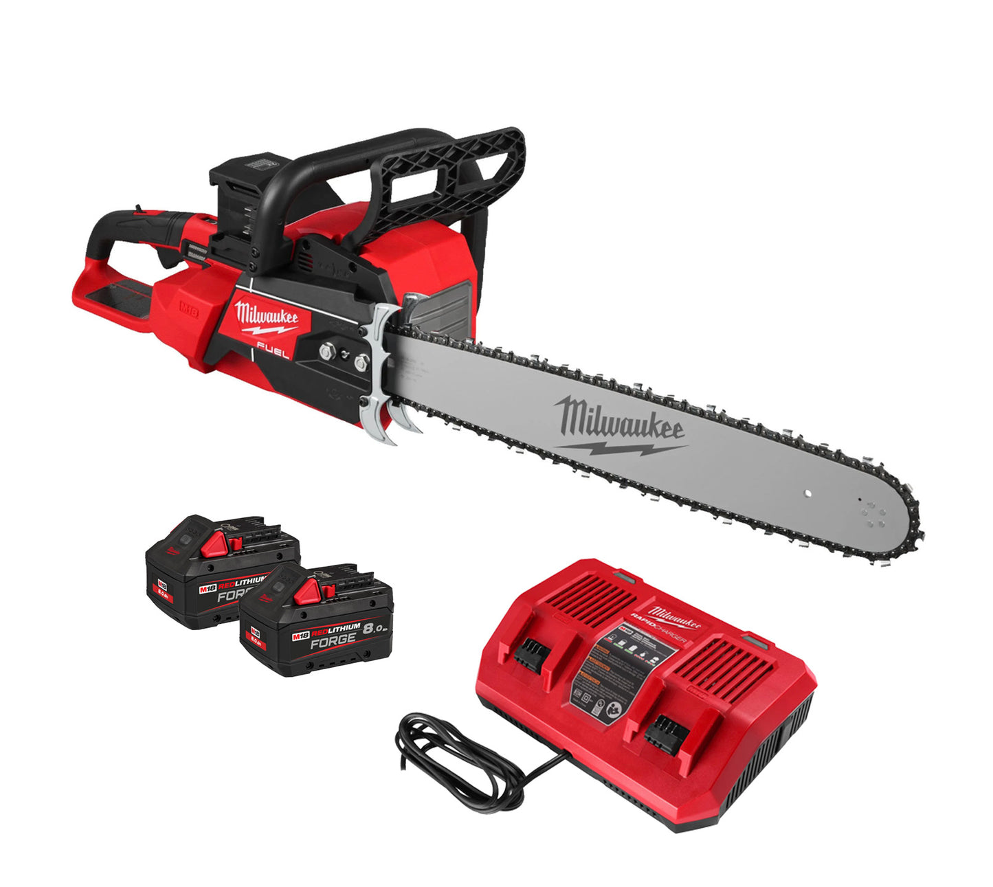 Milwaukee M18F2CHS50-802 50cm Dual Battery Chainsaw