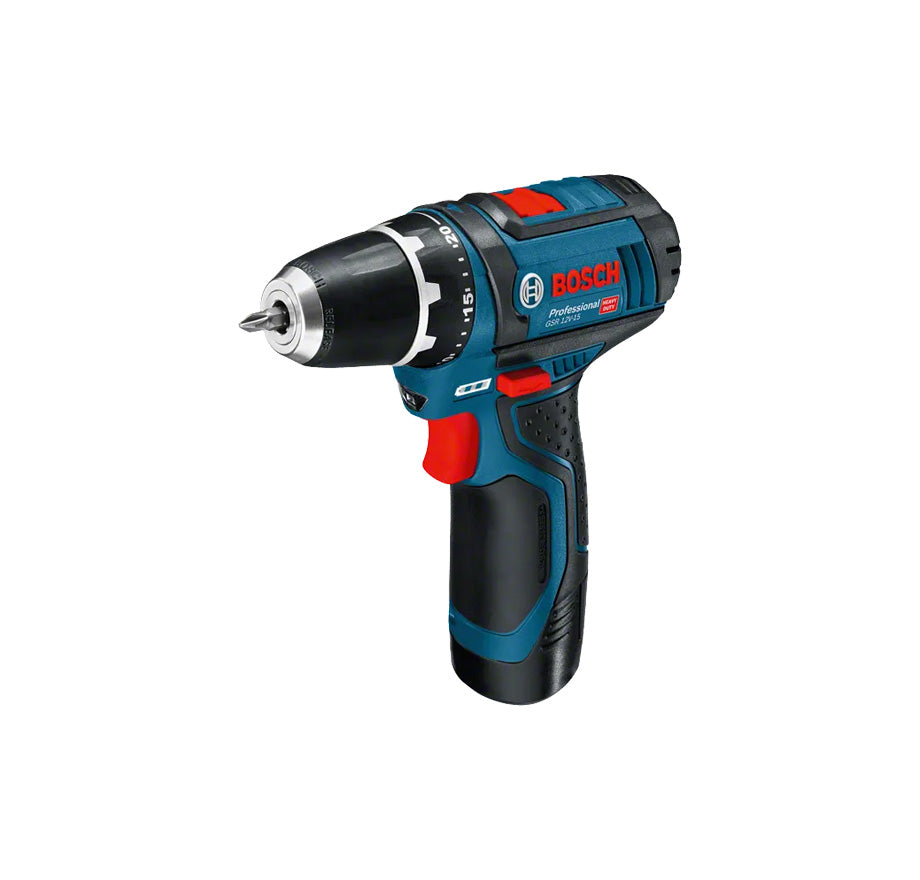 Bosch Pro GSR 12V-15 Cordless Screwdriver and Hand Tools Set