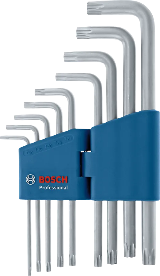 Bosch Pro 9-Piece Torx Allen Key Set