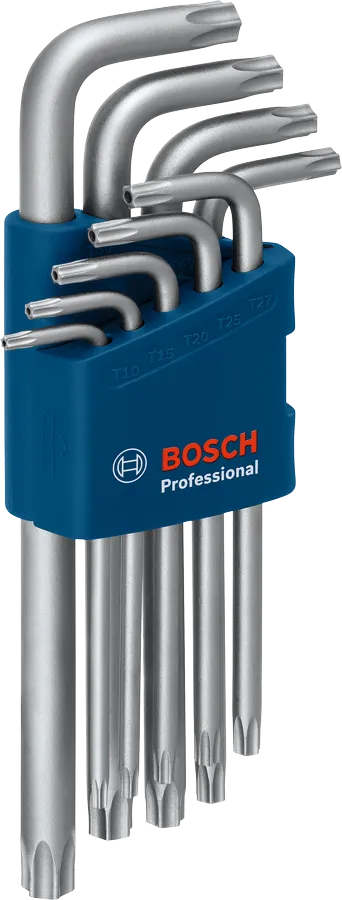 Bosch Pro 9-Piece Torx Allen Key Set
