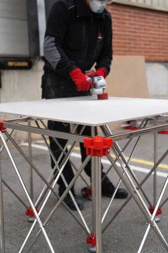 Rubi 300x120 cm Retractable Work Table