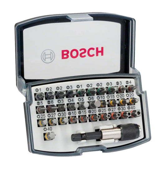 Bosch Extra Hard 32pcs Screwdriver Bit Set